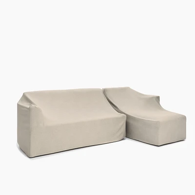 Porto Outdoor -Piece Chaise Sectional Protective Cover | West Elm