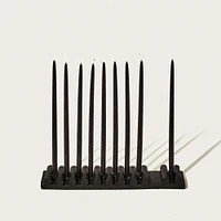 Sin Stacked Stoneware Menorah | West Elm