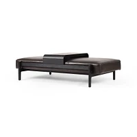 Mitchum Rectangle Ottoman | West Elm