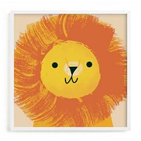 King of the Jungle Framed Wall Art by Minted for West Elm Kids |