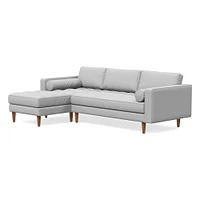 Dennes 2 Piece Chaise Sectional | Sofa With West Elm