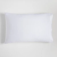 400-Thread-Count Organic Percale Pleated Edge Sheet Set & Pillowcases | West Elm