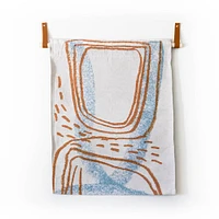 K-apostrophe Topographic Woven Tapestry  | West Elm