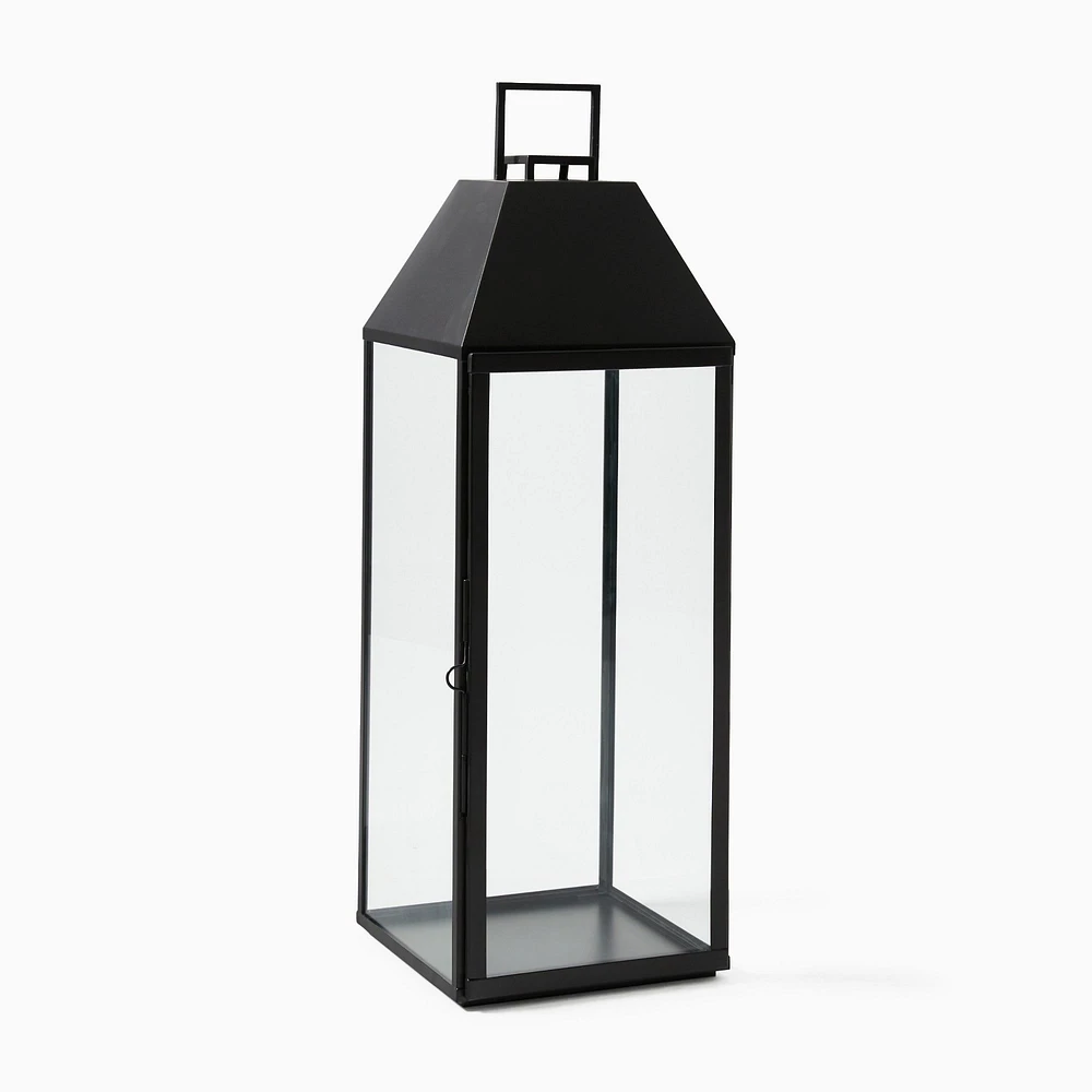 Modern Antique Bronze Metal Outdoor Lanterns | West Elm