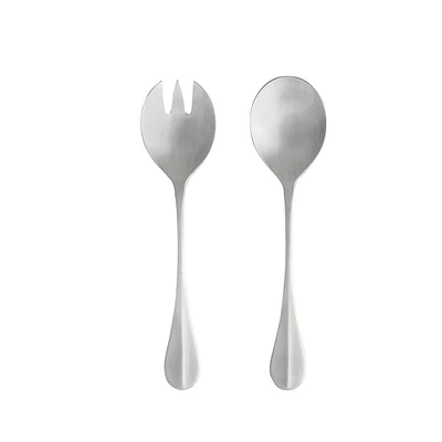 Costa Nova Nau Brushed Stainless Steel Serving Utensils | West Elm