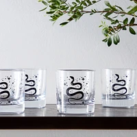 Counter Couture Snake Rocks Glass | West Elm