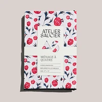 Atelier Saucier Rose Napkins (Set of 4) | West Elm