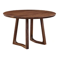 Silas Solid Wood Round Dining Table (48") | West Elm