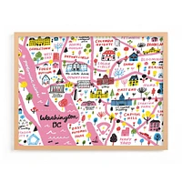 I Love DC Framed Wall Art by Minted for West Elm Kids |