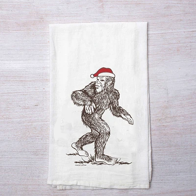 Counter Couture Santa Sasquatch Towel | West Elm