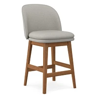 Wayne Swivel Armless Bar & Counter Stools | West Elm