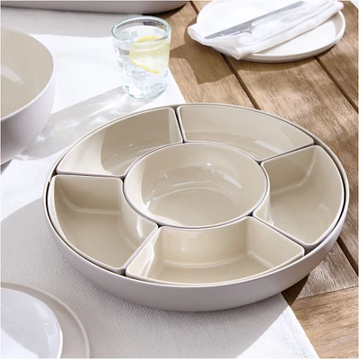 Kaloh Melamine Outdoor Chip and Dip Serveware | West Elm