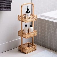 Brockton Bamboo Freestanding Storage | West Elm