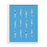 Nadadoras Framed Wall Art By Minted for West Elm Kids |