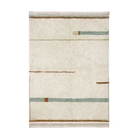 Lanes Washable Cotton Rug | West Elm