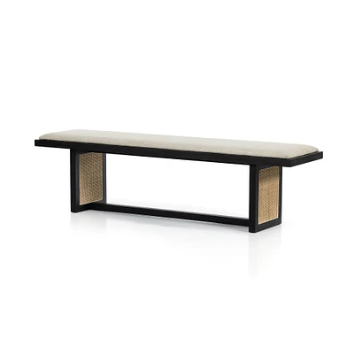 Yvette Upholstered Dining Bench (74") | West Elm