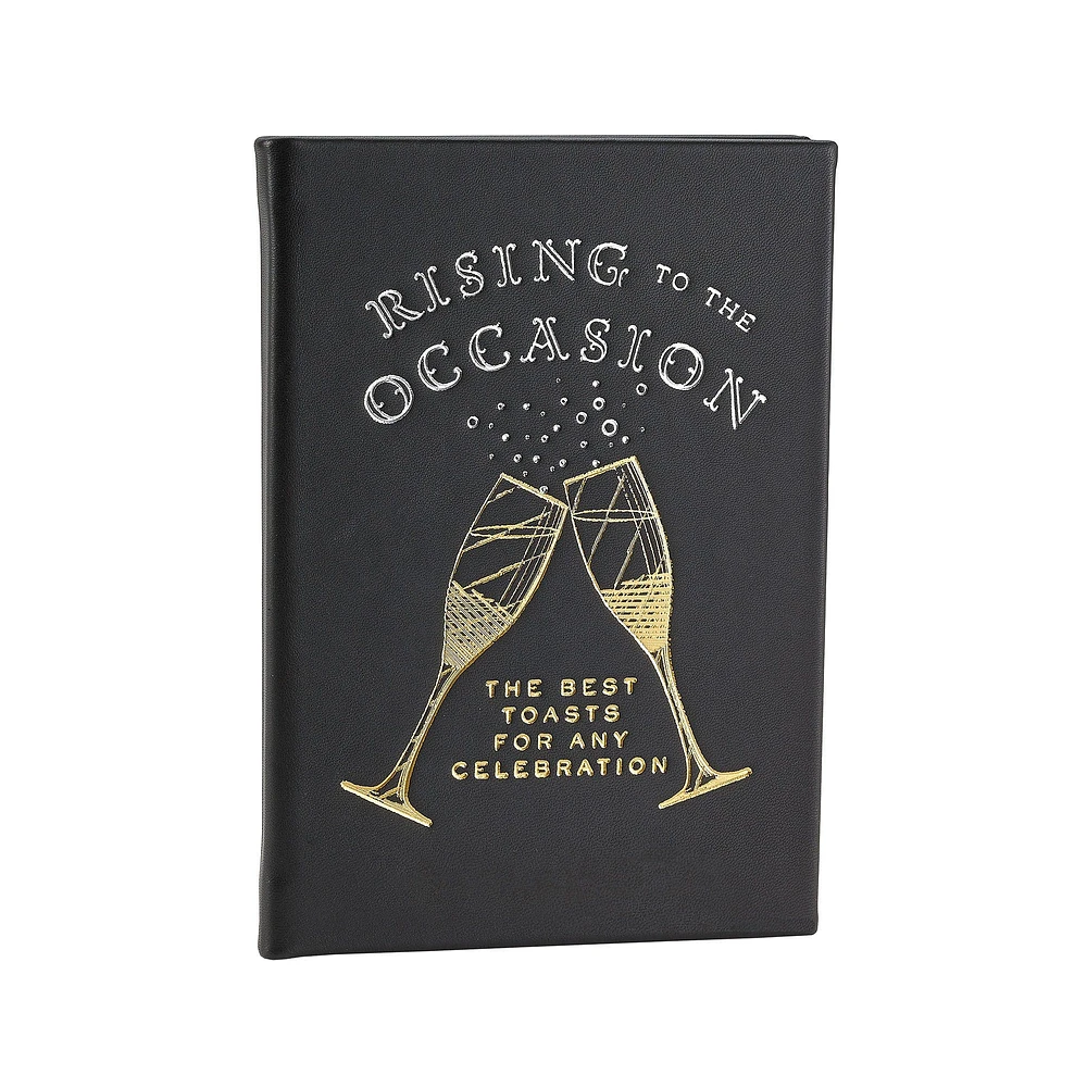 Rising To The Occasion Leather-Bound Book | West Elm