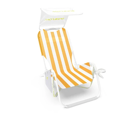 SUNFLOW The Beach Chair Bundle - Sunshine Yellow Stripe | West Elm