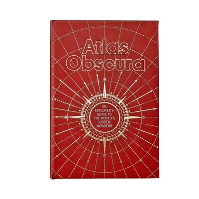 Atlas Obscura Leather-Bound Book | West Elm