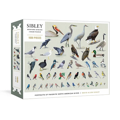Sibley Backyard Birding Puzzle | West Elm