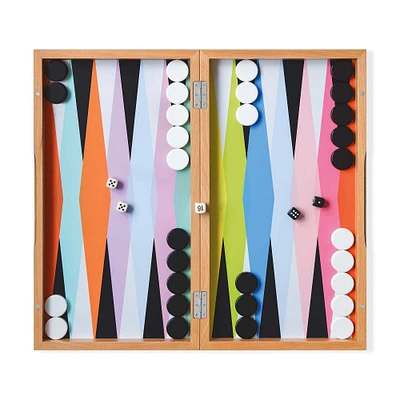 MoMA Colorplay Backgammon Set | West Elm