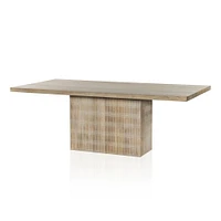 Carved Mango Wood Dining Table | West Elm