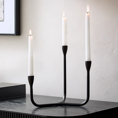 Kuba Metal Taper Centerpiece | West Elm