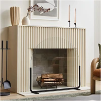 Willow Arched Fireplace Screen | West Elm