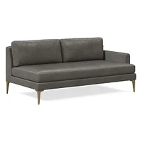 Build Your Own - Andes Leather Sectional | West Elm