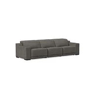 Dalton Motion Reclining Leather Sofa (86"–120") | West Elm