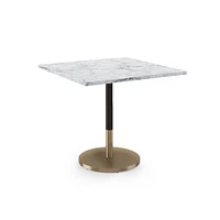 Orbit Dining Table - Faux Marble Square | West Elm