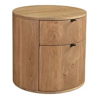 Modern Round Nightstand (19") | West Elm