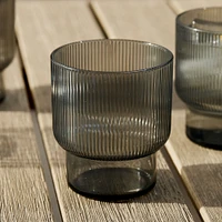 Fluted Acrylic Drinking Glasses | West Elm