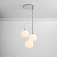 Sculptural 3-Light Globe Chandelier | West Elm