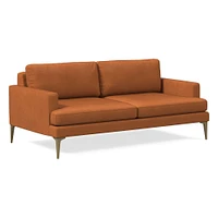 Andes Leather Sofa (76.5") | West Elm