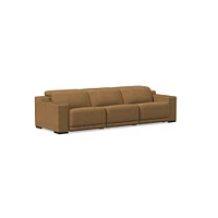 Dalton Motion Reclining Leather Sofa (86"–120") | West Elm