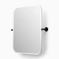Frameless Pivot Wall Mirror - Rectangle | West Elm