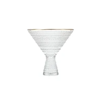 Jupiter Beaded Martini Glasses (Set of 4) | West Elm