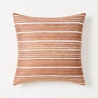 Silk Stripe Pillow Cover | West Elm