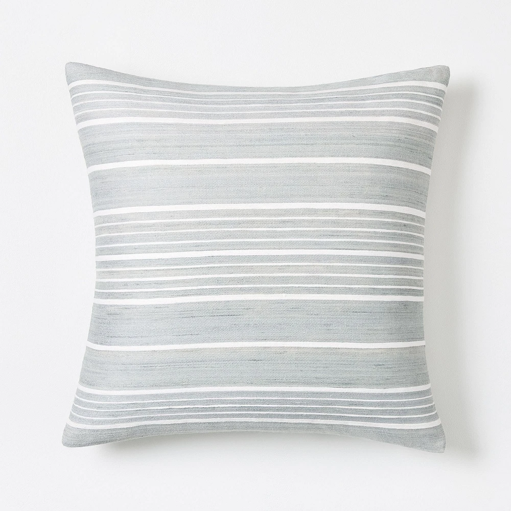 Silk Stripe Pillow Cover | West Elm