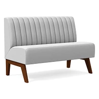 Novak Banquette - Vertical Channel Tufting | West Elm