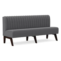 Novak Banquette - Vertical Channel Tufting | West Elm