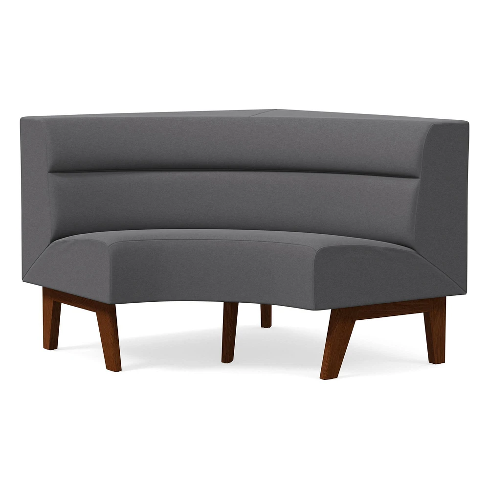 Novak Banquette - Horizontal Tufting | West Elm