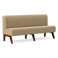 Novak Banquette - Vertical Channel Tufting | West Elm