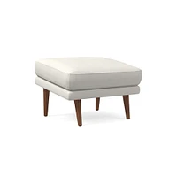 Lucia Ottoman - Wood Legs | West Elm