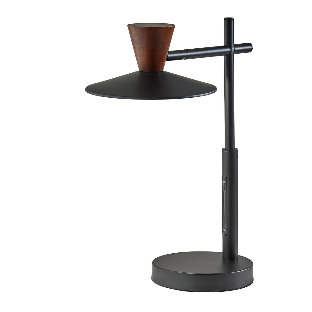 Elmore LED Desk Lamp w/ Smart Switch | Modern Light Fixtures | West Elm