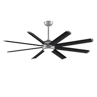 Stellar Custom LED Ceiling Fan 64" | West Elm