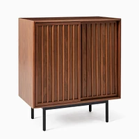 Slatted Bar Cabinet (32") | West Elm