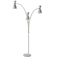 Oscar 3-Arm Arc Lamp | Modern Living Room Furniture West Elm