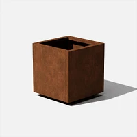 Veradek Corten Steel Indoor/Outdoor Planters | West Elm